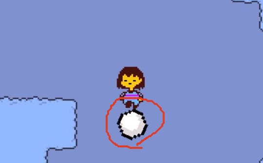 Mixels ni the sowball golf game in Undertale.